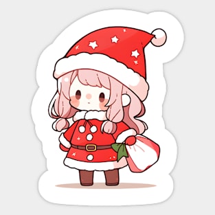 Santa's Christmas Party Sticker